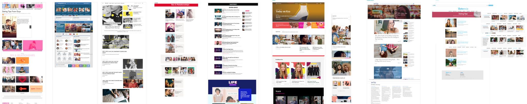 advice sites screenshot