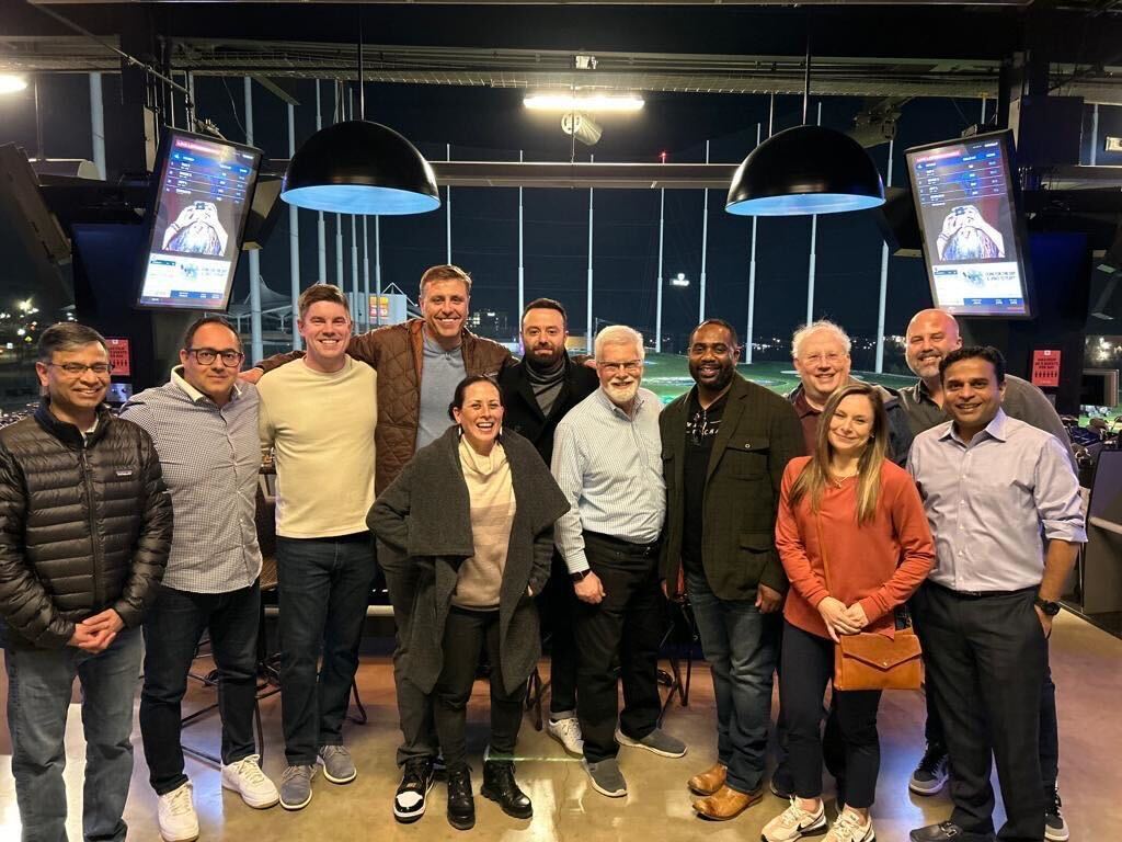 Customer onsite with Salesforce colleagues in 2023